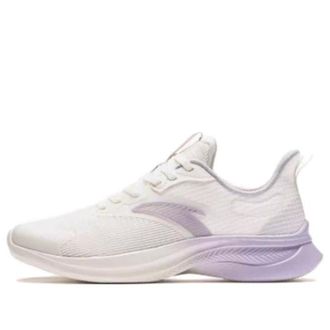 Anta (WMNS) ANTA Running Series Sneakers White Purple 922335501-7