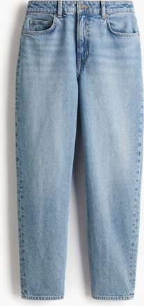 H&M Slim Fit Mom High Ankle Jeans - Blue