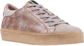 Shushop Sienna Low Top Sneaker in Gold Snake at Nordstrom Rack, Size 8.5