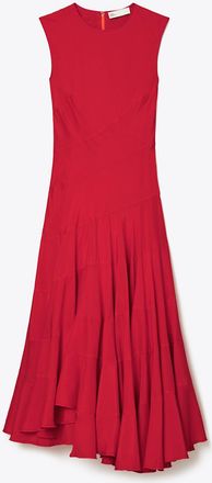 Tory Burch Womens Flared Cotton Silk Dress, size 10