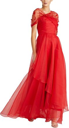 Theia Atlas Gown