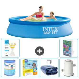 Intex Piscina Easy Set Redonda - 244x61 Cm - 7-piezas S65