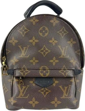 Louis Vuitton Pre-owned Backpacks, female, Brown, Size: ONE SIZE Pre-owned Vintage Monogram Backpack