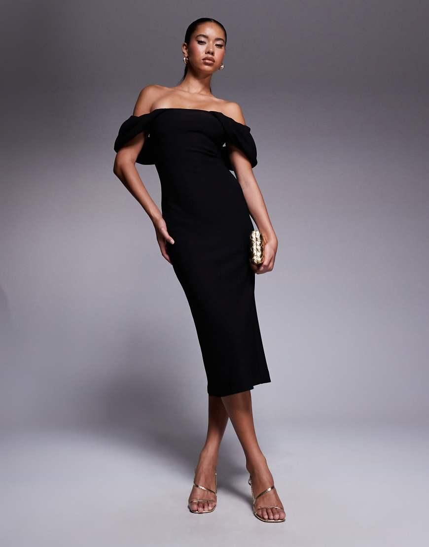 Robe Moulante Stretch Forever 21 Imprimé Aztèque - Taille L, Noir/jaune, Occasion Très Bon état