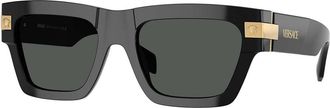 Versace VE4464 GB1/87 Mens Sunglasses Black Size 52