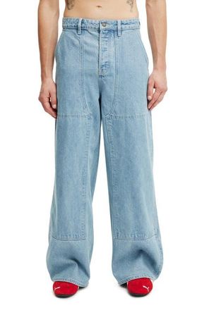 Cotton On Mens Super Baggy Balloon Jean in Carpenter Sports Blue at Nordstrom, Size 34 X 32