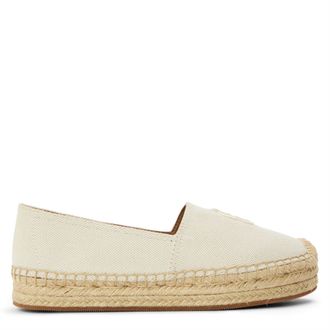 HUGO BOSS Womens Slon Espadrilles in Light Beige - Size UK 7