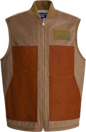 Junya Watanabe Sleeveless Wool Jacket Jackets And Coats Marrone-Uomo