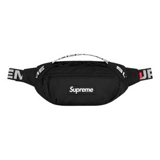 SUPREME Waist Bag SS18 Black SS18B9