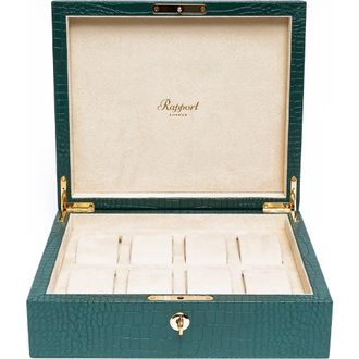 Rapport London BROMPTON EIGHT WATCH BOX in Green at Nordstrom