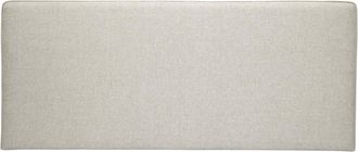 Miliboo Cabecero De Cama Para Colgar De Tela Beige 180 Cm Lily