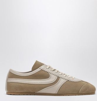 Dries Van Noten Beige sneakers in leather and suede