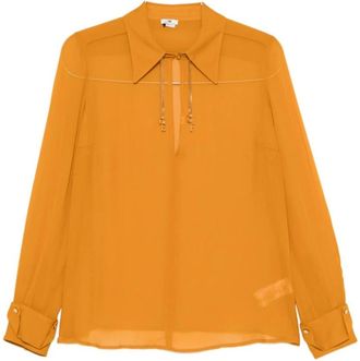 Elisabetta Franchi Mujer, Blusas y Camisas, Naranja, Talla: M
