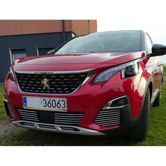 OEM Peugeot 3008 Ii - Parrilla Cromada Parrilla Molduras Tuning