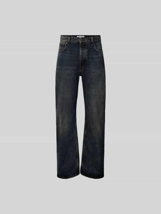 Won Hundred Straight Fit Jeans im 5-Pocket-Design in Dunkelblau, Gr&ouml;&szlig;e 30/32