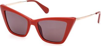 Max & Co. MO0057 66E Womens Sunglasses Red Size 54