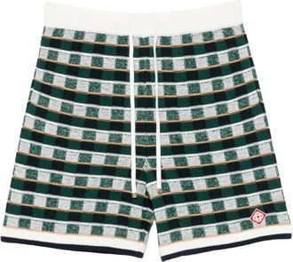 Casablanca Short Casablanca - Heren - Korte Broeken - Groen - XL - Korte Broeken