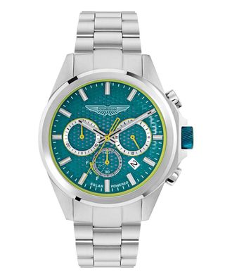 Aston Martin Thrill Hlc W Heren Zilveren Horloge MTRH2S602