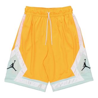 Nike Jordan Air Jordan Jumpman Diamond Basketball Shorts For Men Orange CV6023-845