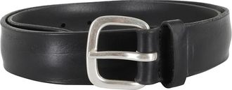 Orciani Bull Soft Riem - Heren - Riemen - Zwart - 100 CM - Leer - Accessoires