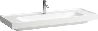 Laufen Laufen - Lavabo Meda, Empotrable, 1200x460mm, Repisa A Ambos Lados