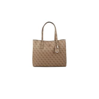 Guess Meridian II Girlfriend Tote - female - Guess - Shopping Bags - Brown - ONE SIZE - Bags