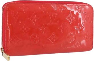 Louis Vuitton Pre-owned Vintage Lange Portemonnee - Dames - Vintage Accessoires - Rood - ONE Size - Leer - Vintage