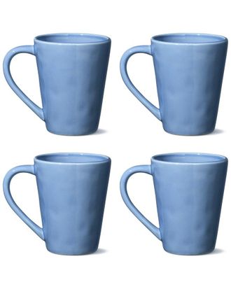 Certified International Cloudy Sky Set Of 4 Mugs