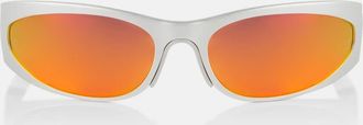 Balenciaga Reverse Xpander oval sunglasses