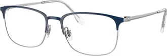 Ray-Ban Optics Demo Square Mens Eyeglasses RX6494 3155 56