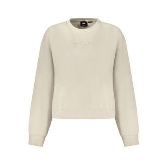 Vans Beige Katoenen Dames Trui - Dames - Sweatshirts - Beige - L - Katoen - Hoodies & sweatvesten