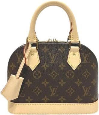 Louis Vuitton Pre-owned Vintage Monogram Handtas - Dames - Vintage Handtas - Bruin - ONE Size - Vintage