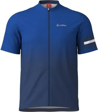 LOEFFLER Bike Shirt Full-Zip Dimi Velotrikot f&uuml;r Herren | blau