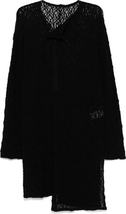 Yohji Yamamoto long-sleeved dress - Black