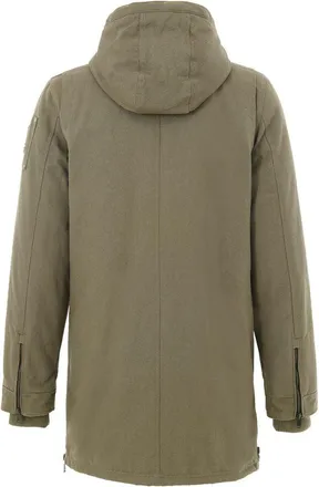 Moose Knuckles Mens Green Cotton Parka Clothing