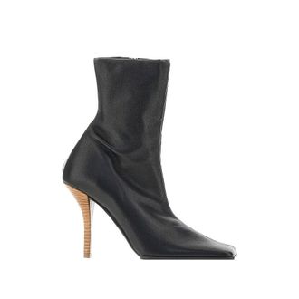 Alaia Soft Square keather boots Woman 38