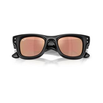 Ray-Ban Rb 4940B Wayfarer Puffer - unisex - Zonnebrillen - Zwart - 47 MM - Accessoires