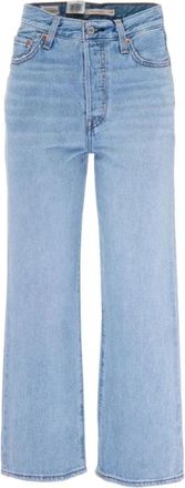Levi's Bootcut Jeans - Dames - Loose Fit Jeans - Blauw - W30 - Katoen - Jeans