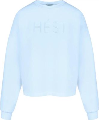 H&eacute;st Sweatshirt - Dames - Sweatshirts - Blauw - XL - Hoodies & sweatvesten