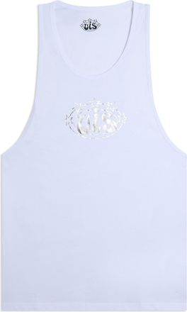 Freddy Canotta Donna Regular in Cotone con Logo VIS Argento