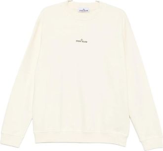 Stone Island Logo-print Cotton Sweatshirt