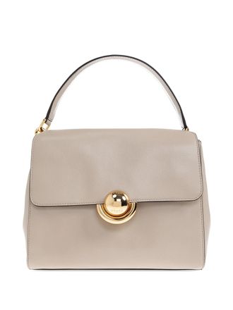 Furla Domus S Structured Smooth Leather Handbag