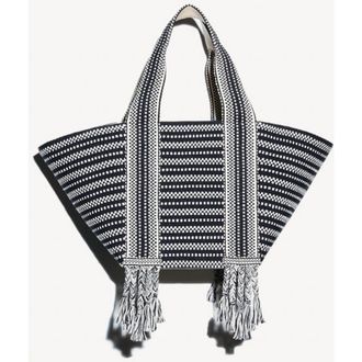 Amambaih Chulo Large tote bag in Ivory Black at Nordstrom, Size X-Large