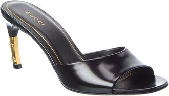 Gucci Castello Leather Sandal