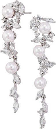 Savvy Cie Jewels Cz Dangle Earrings