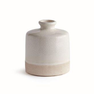 Napa Home & Garden Leona Bottle Vase in White at Nordstrom, Size Small