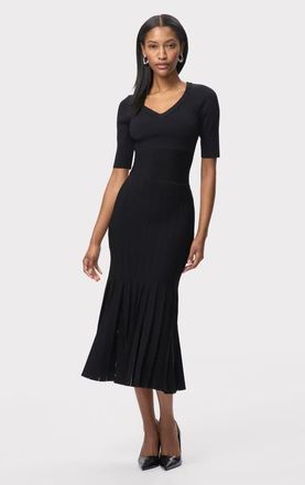 H&eacute;rve L&eacute;ger The Demi Dress in Black at Nordstrom, Size X-Small
