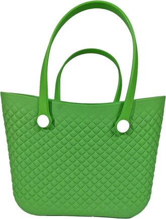 Generic Hand Bags, For Women - Large Woven Tote Handbag for Women Spacious Summer Beach Travel Shoulder Purse with Durable Construction