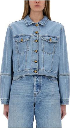 Alysi Denim Jacket - Dames - Spijkerjassen - Blauw - S - Denim - Jassen