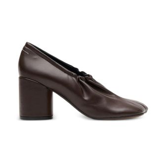 Maison Margiela Elastische Anatomische Pumps - Dames - Schoenen - Bruin - Maat: 39 EU Katoen